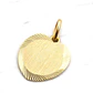 Colgante corazón satinado mediano Oro 18k - Miniatura 4