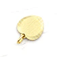 Colgante corazón satinado mediano Oro 18k - Miniatura 5
