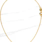Cadena eslabón limado 45 cm Oro 18k  - Miniatura 3