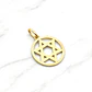 Colgante estrella de David esfera mediana Oro 18k - Miniatura 2