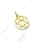 Colgante estrella de David esfera mediana Oro 18k - Miniatura 1