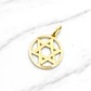 Colgante estrella de David esfera mediana Oro 18k - Miniatura 3