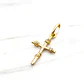 Colgante cruz con amarras Oro 18k - Miniatura 2