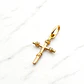 Colgante cruz con amarras Oro 18k - Miniatura 3