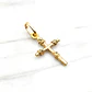 Colgante cruz con amarras Oro 18k - Miniatura 4