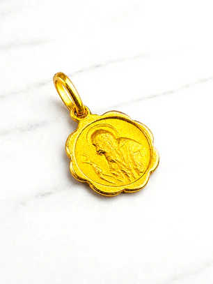 Colgante San Benito 1.3 cm Oro 18k 