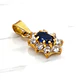 Colgante lady zafiro mediano Oro 18k - Miniatura 1