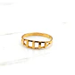 Anillo escalón Oro 18k - Miniatura 2