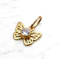 Colgante mariposa 17 mm Oro 18k - Miniatura 4