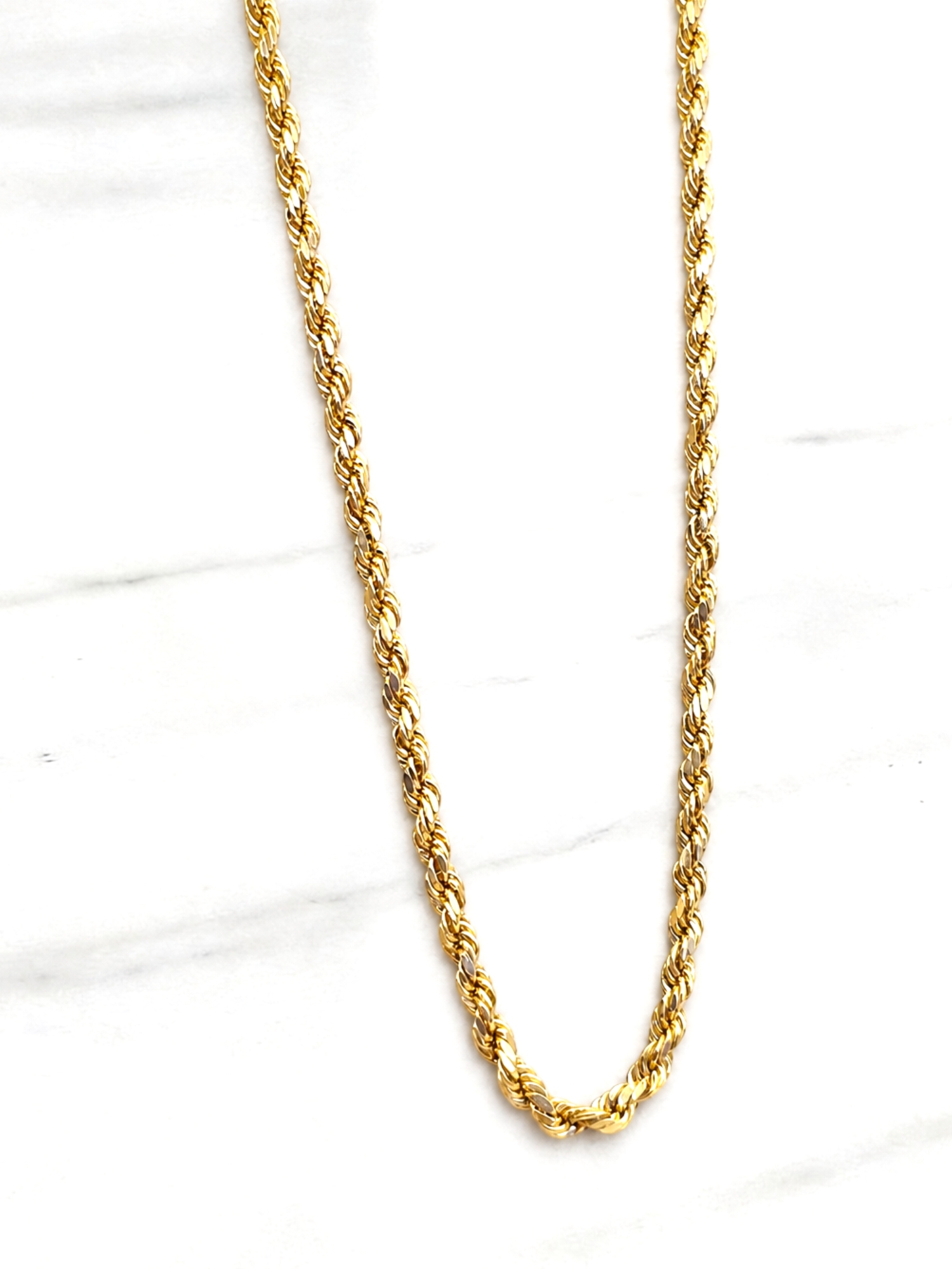 Cadena tourbillon 60 cm Oro italiano 750 4