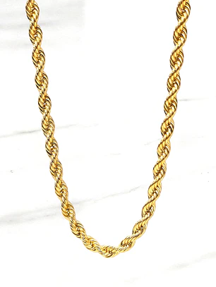 Cadena tourbillon 60 cm Oro italiano 750