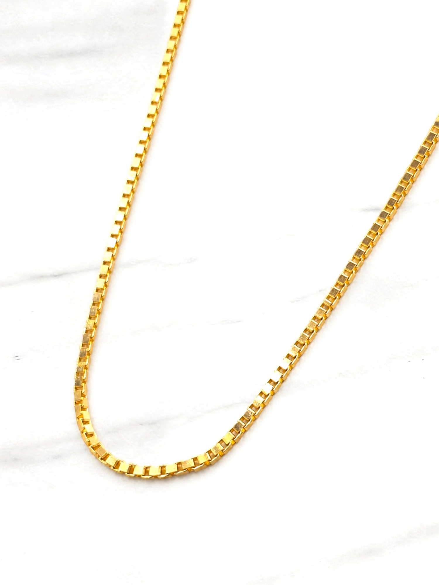 Cadena veneciana 50 cm Oro Italiano 750 4