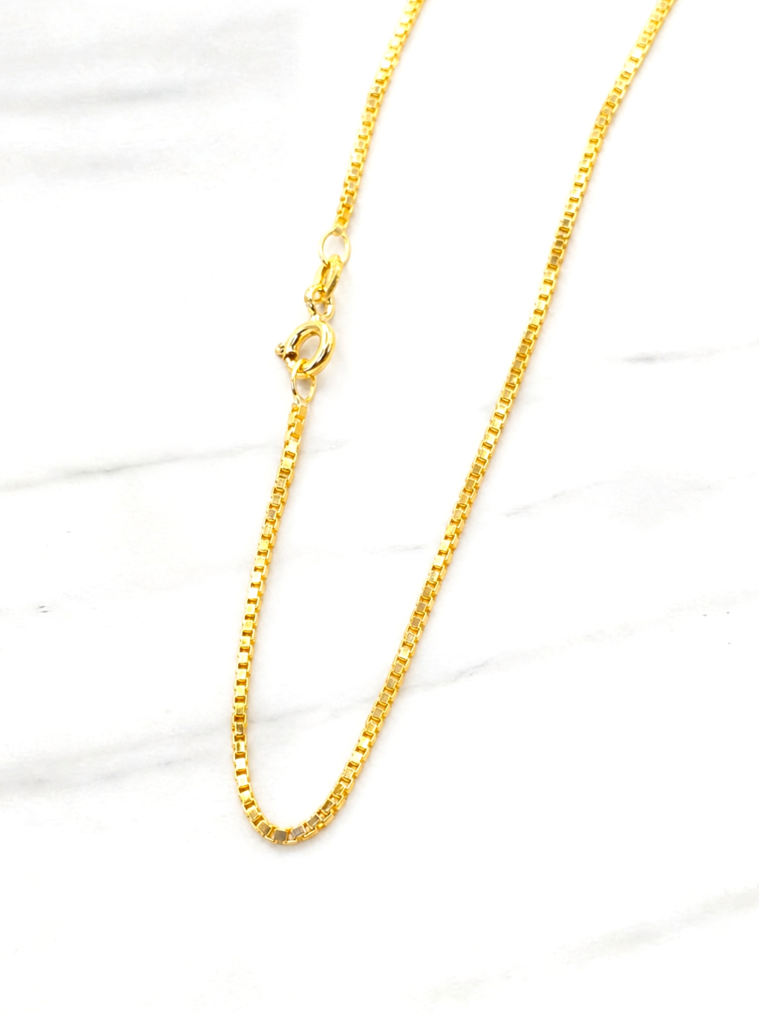 Cadena veneciana 50 cm Oro Italiano 750 3