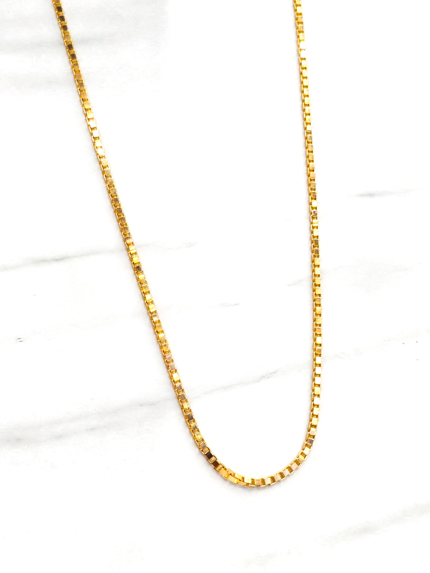 Cadena veneciana 50 cm Oro Italiano 750 2
