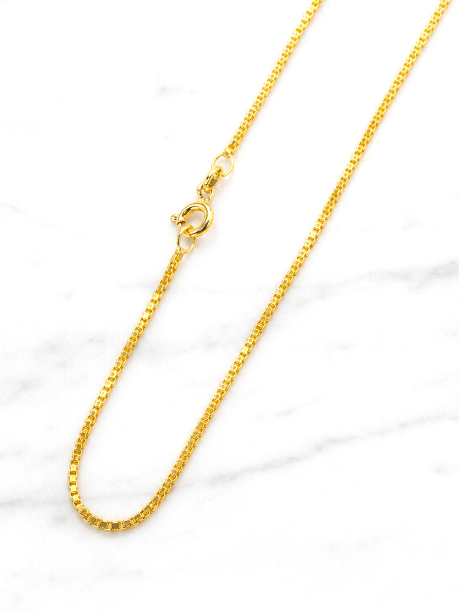 Cadena veneciana 50 cm Oro Italiano 750 1