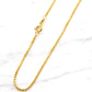 Cadena veneciana 50 cm Oro Italiano 750 - Miniatura 1