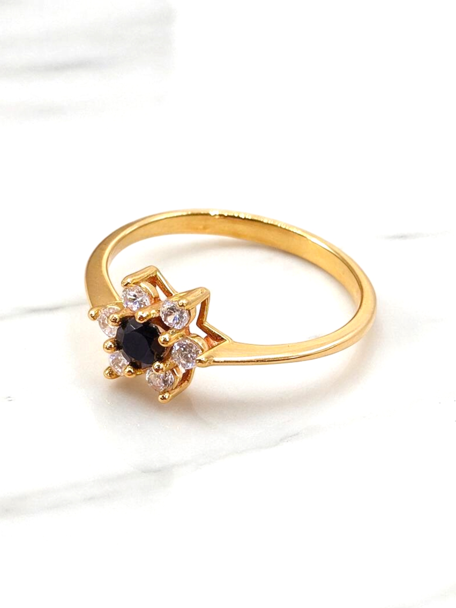 Anillo rosa onix Oro 18k 3