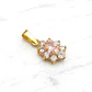 Colgante lady circónes y rosa de francia mediano Oro 18k - Miniatura 1