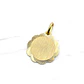 Colgante disco flor Oro 18k - Miniatura 3