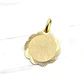 Colgante disco flor Oro 18k - Miniatura 4