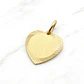 Colgante corazón tallado Oro 18k - Miniatura 3