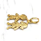 Colgante niña y niño mediano Oro 18k - Miniatura 2
