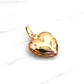 Colgante corazón 2.5 cm Oro 18k  - Miniatura 3
