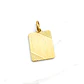 Colgante placa Oro 18k - Miniatura 1