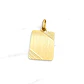Colgante placa Oro 18k - Miniatura 2