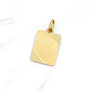 Colgante placa Oro 18k - Miniatura 3