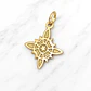 Colgante nudo de bruja Oro 18k - Miniatura 3