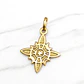 Colgante nudo de bruja Oro 18k - Miniatura 4