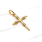 Colgante cruz nudos grande Oro 18k - Miniatura 2