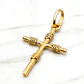 Colgante cruz nudos grande Oro 18k - Miniatura 1