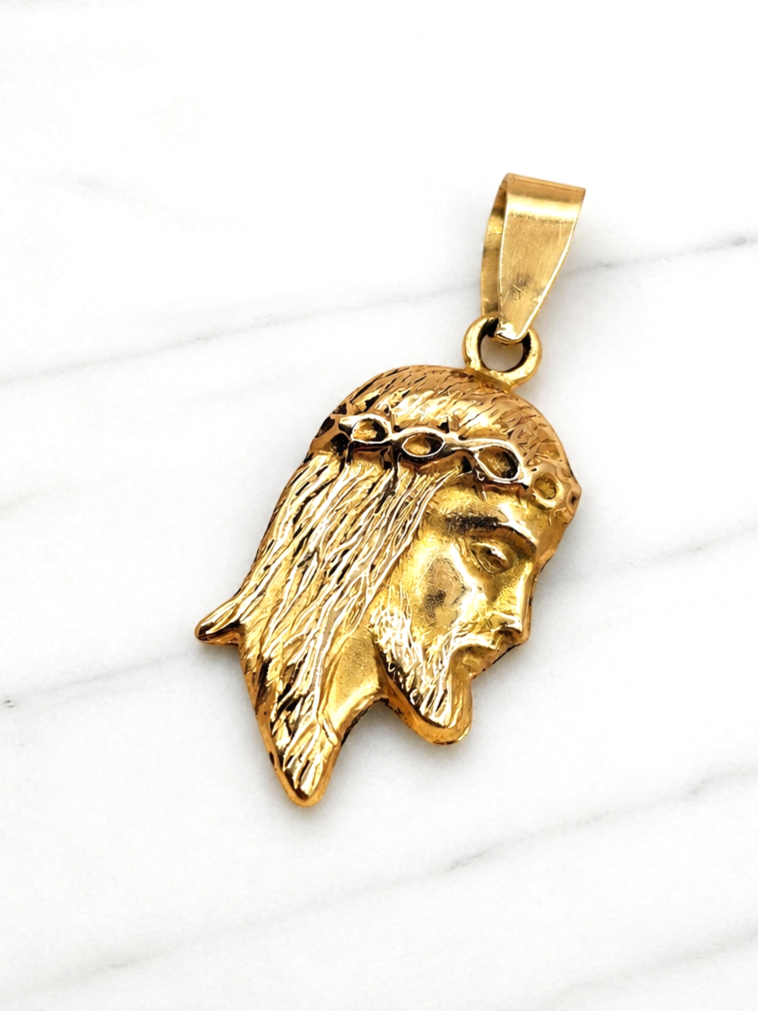 Colgante cristo grande Oro 18k 1