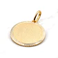 Colgante disco tallado 20 mm Oro 18k - Miniatura 3
