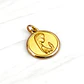 Colgante virgen niña 1.6 cm Oro 18k  - Miniatura 1