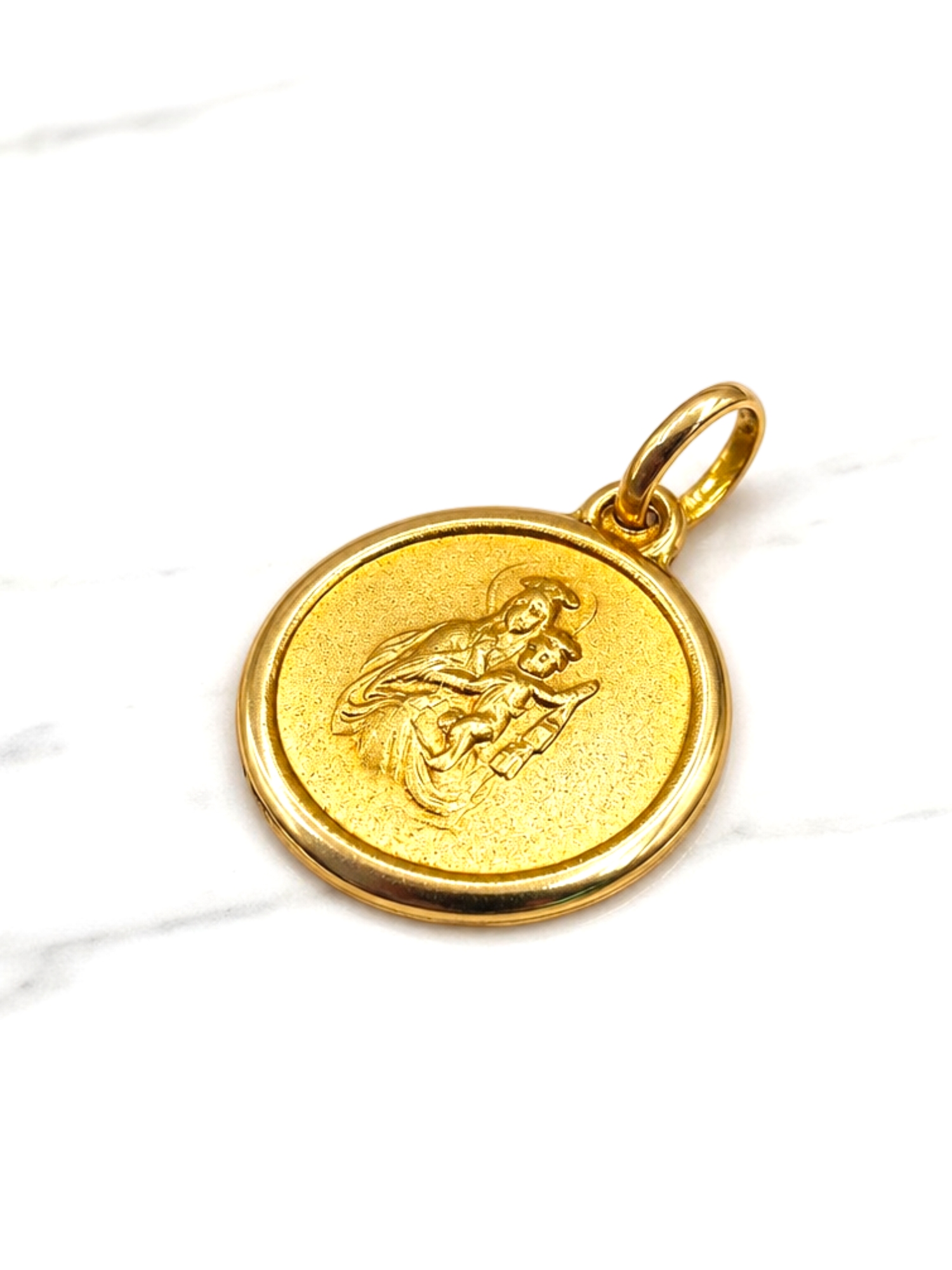 Colgante Virgen del Carmen 1.7 cm Oro 18k 1