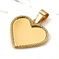 Colgante corazón nudo mediano Oro 18k - Miniatura 3