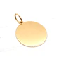 Colgante disco mediano Oro 18k - Miniatura 3