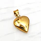Colgante corazón inflado grande oro 18k - Miniatura 4