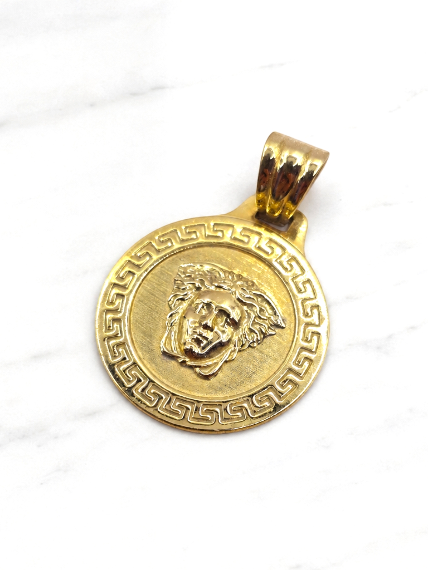 Colgante Versace grande Oro 18k 4