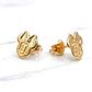 Aros Minnie 10 mm Oro 18k - Miniatura 1