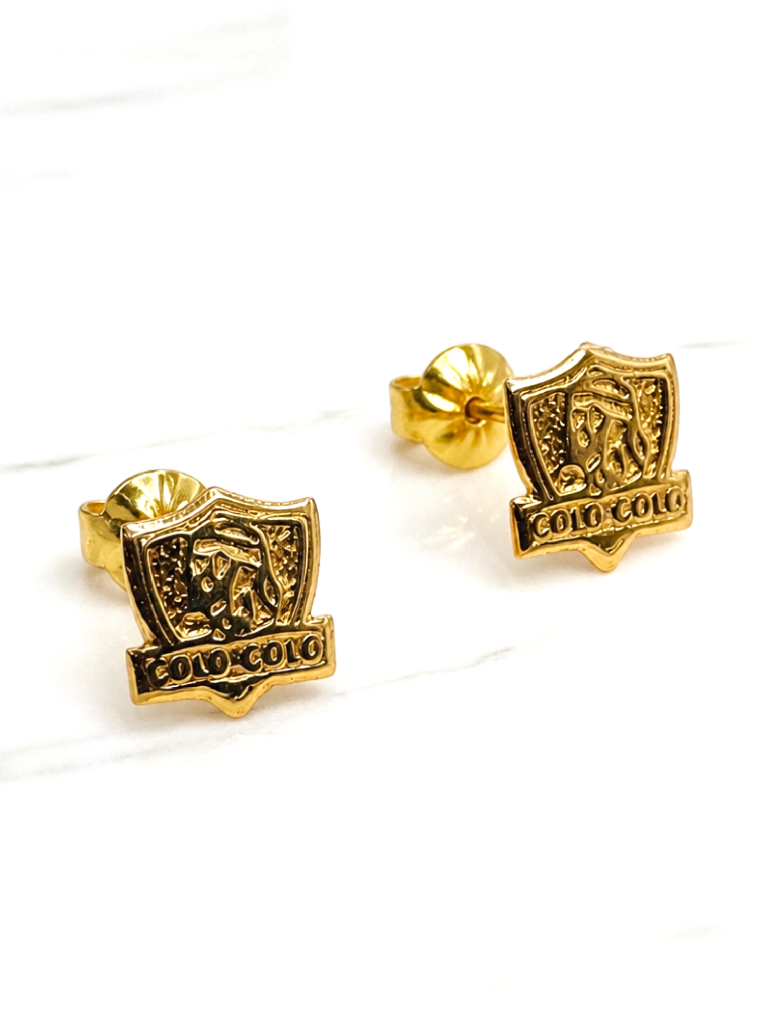 Aros colo colo Oro 18k 3