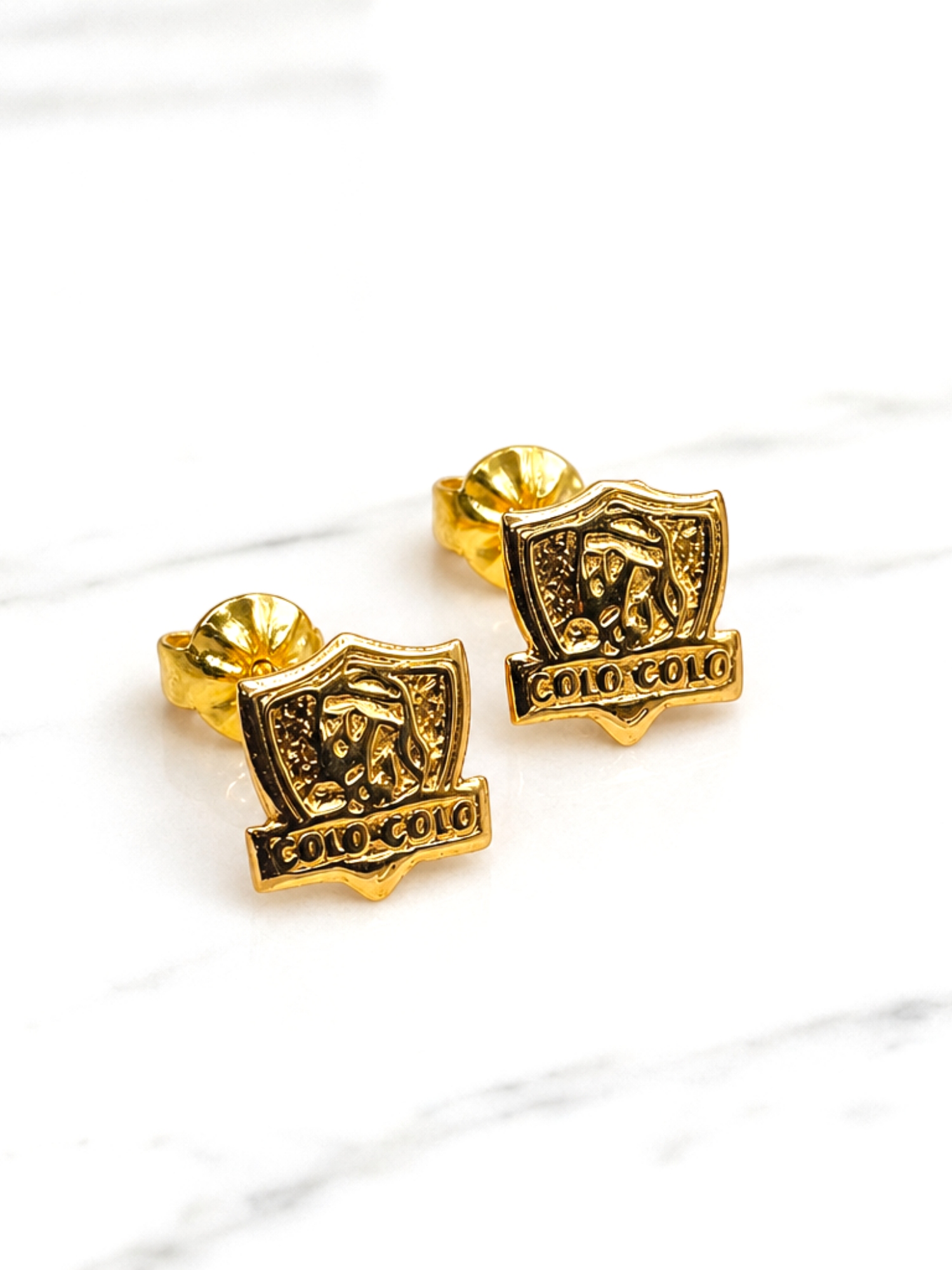 Aros colo colo Oro 18k 5