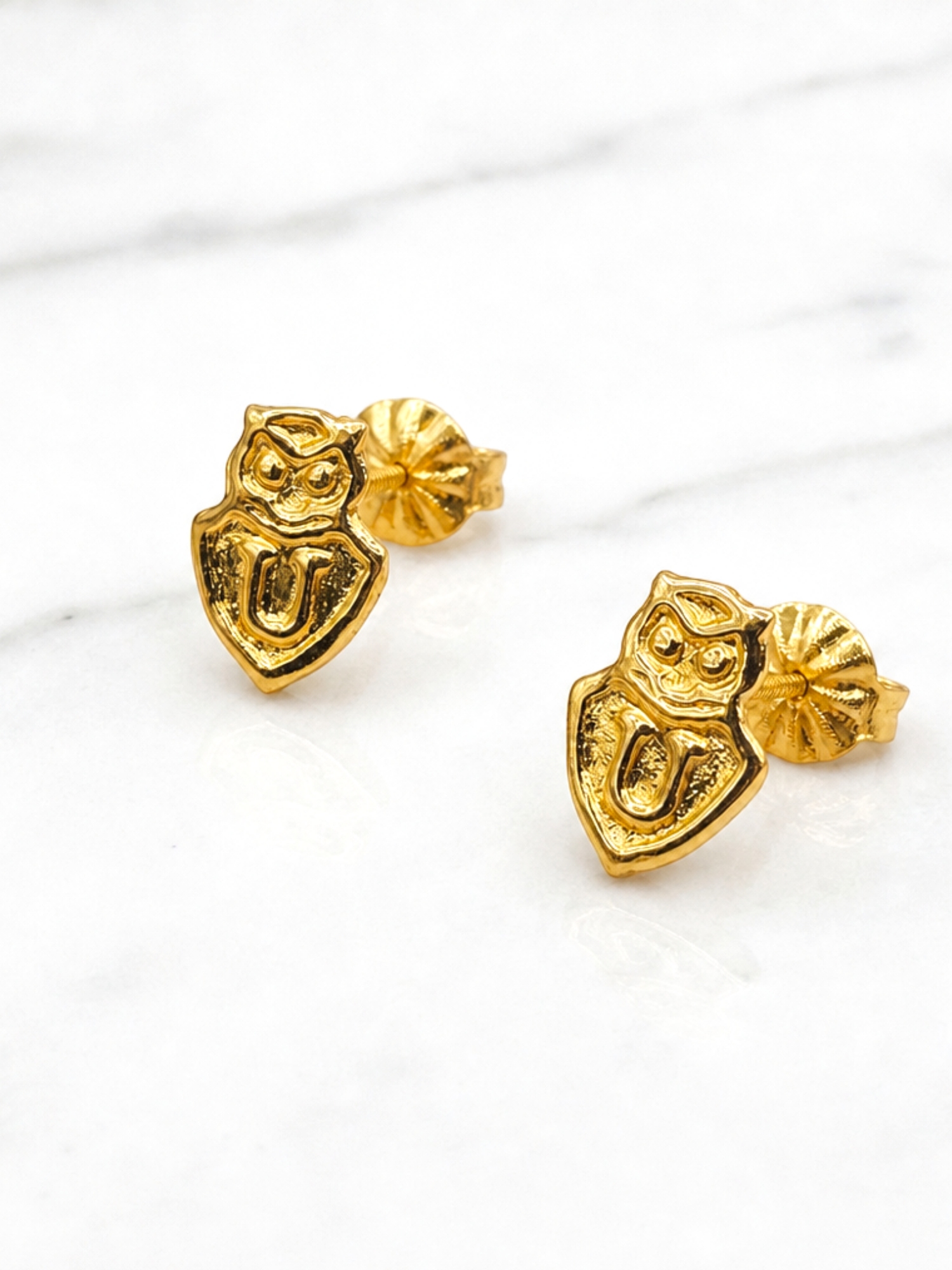 Aros universidad de chile Oro 18k 2