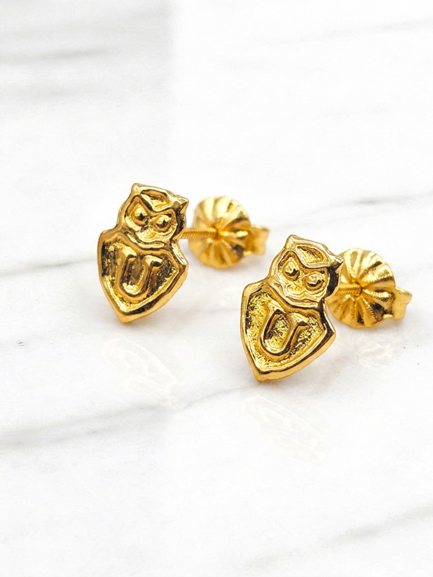 Aros universidad de chile Oro 18k 4