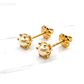 Aros perla cultivada pistilo bebé  Oro 18k - Miniatura 1