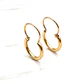 Aros argolla con gancho número  1 Oro 18k - Miniatura 1
