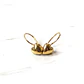 Aros corazón colgante con gancho Oro 18k - Miniatura 2